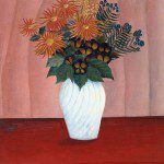 Bouquet of Flowers circa 1909-10 by Henri Rousseau (`Le Douanier') 1844-1910