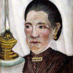 Portrait de la seconde femme de l'Artiste avec une lampe (1903)
