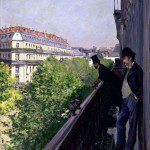 Un Balcon, Boulevard Haussmann (1880)