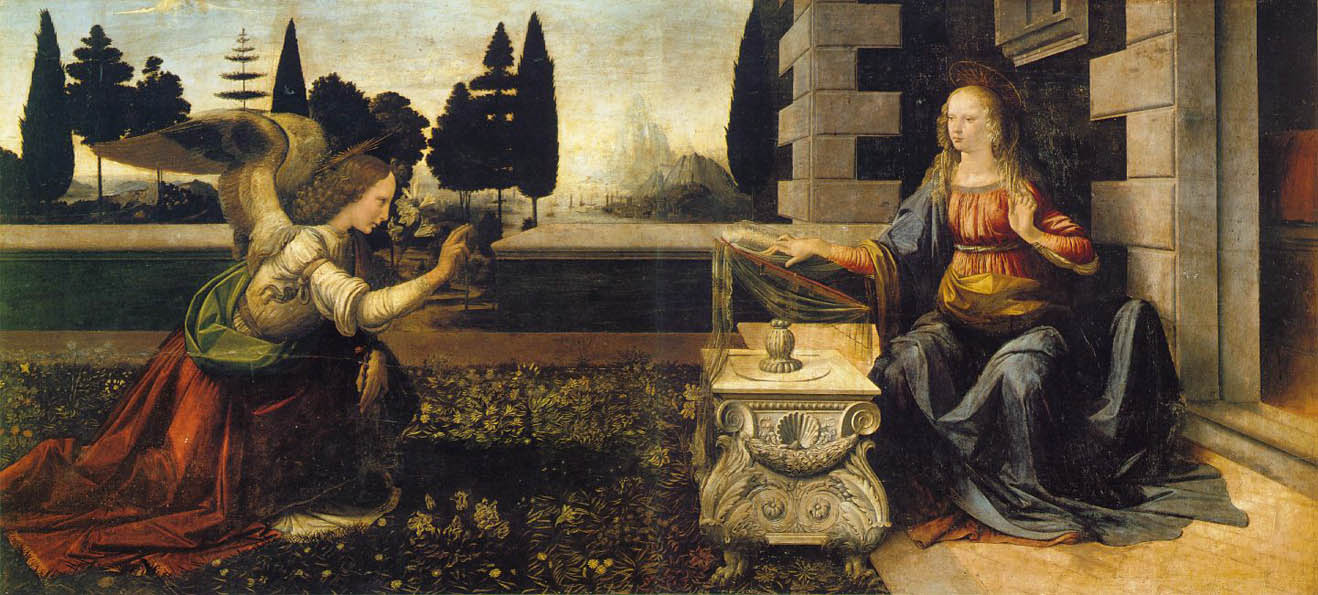 Annunciazione, Leonardo (c. 1472)