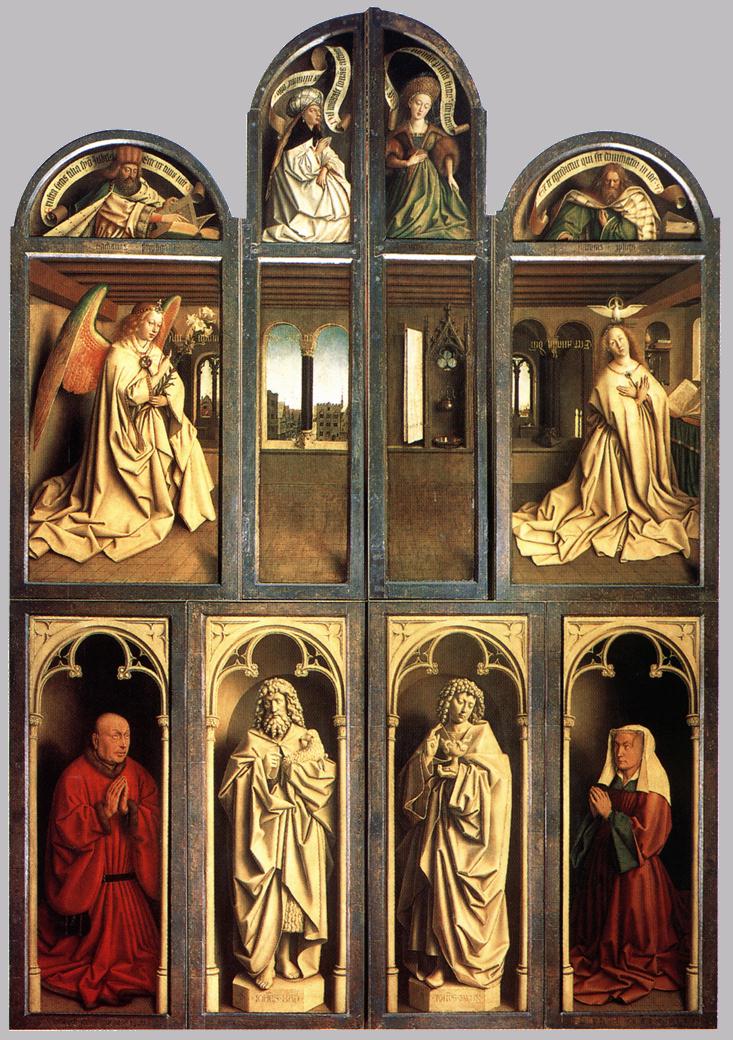 Ghent altarpiece (closed)