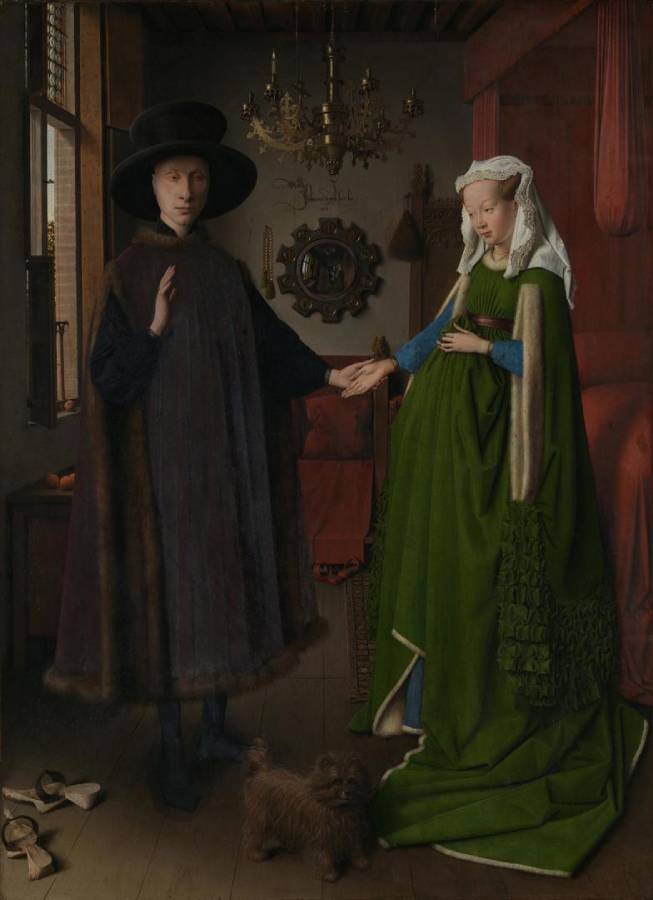 Portrait of Giovanni Arnolfini and his Wife (1434)
