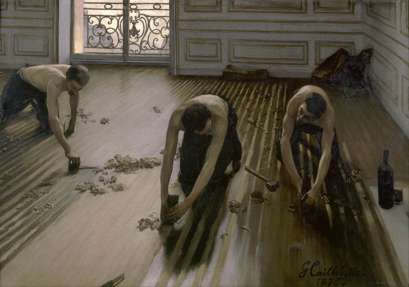 Raboteurs de parquet (1875)