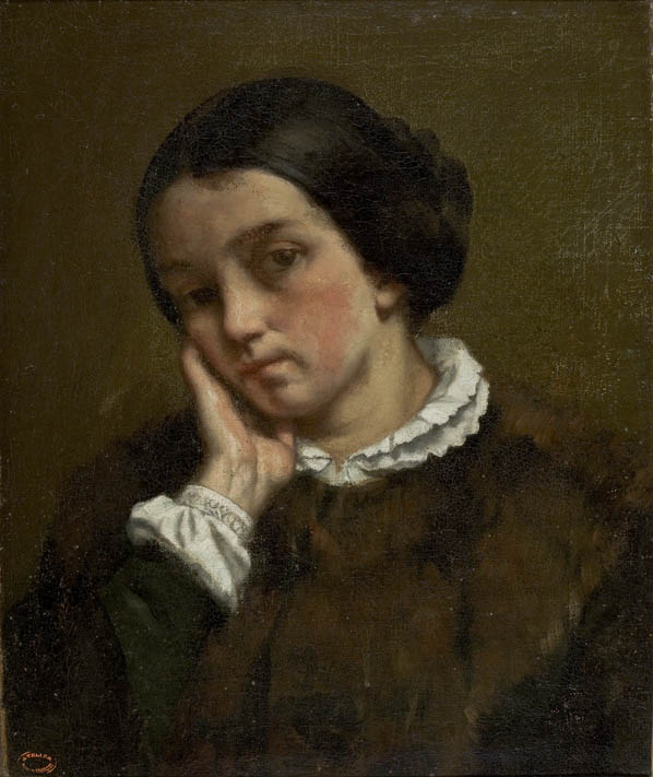 Portrait de Zélie Courbet (1847)
