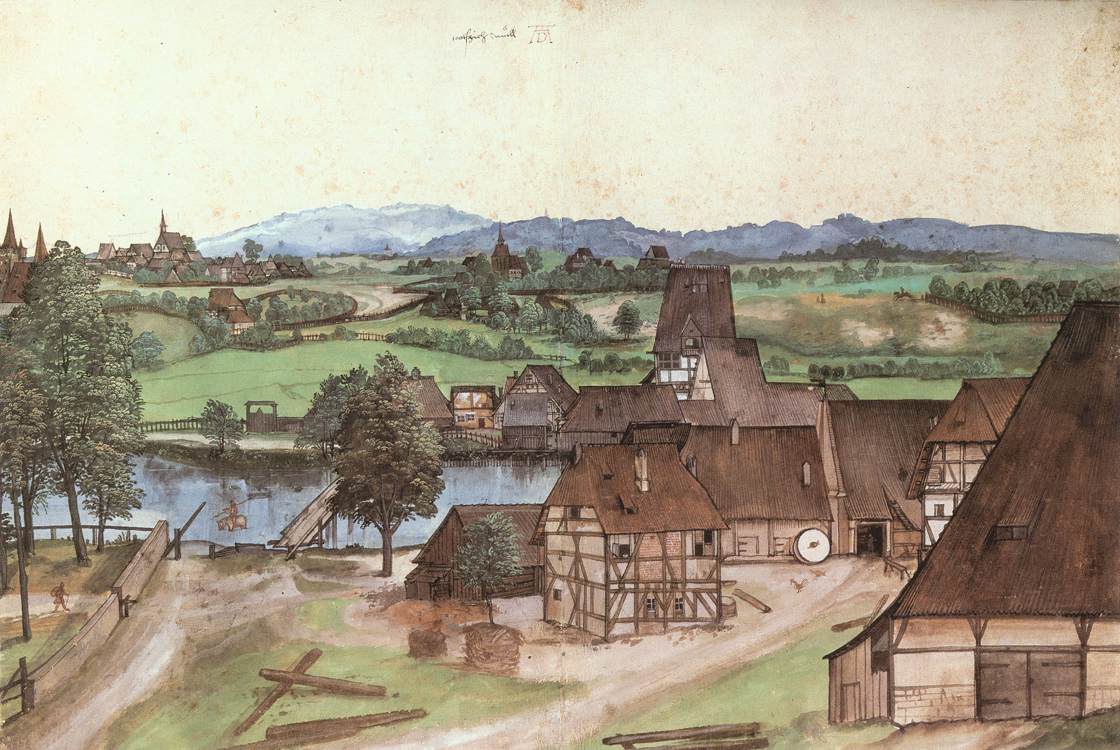 Die Drahtziehmühle (c. 1489)