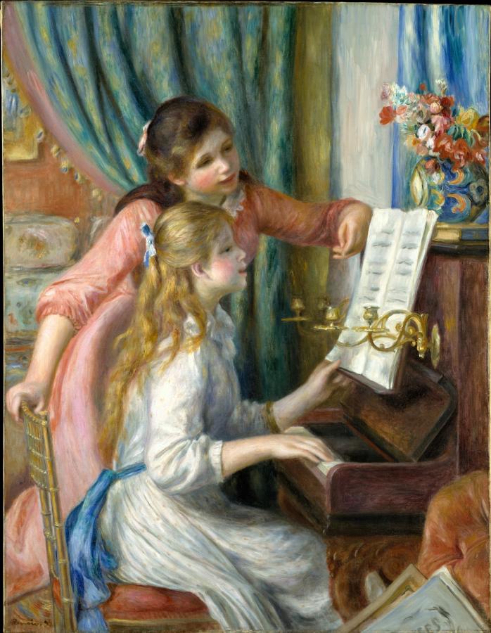 Jeunes filles au piano (1892-M)
