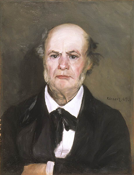 Léonard Renoir, le père de l'artiste (1869)