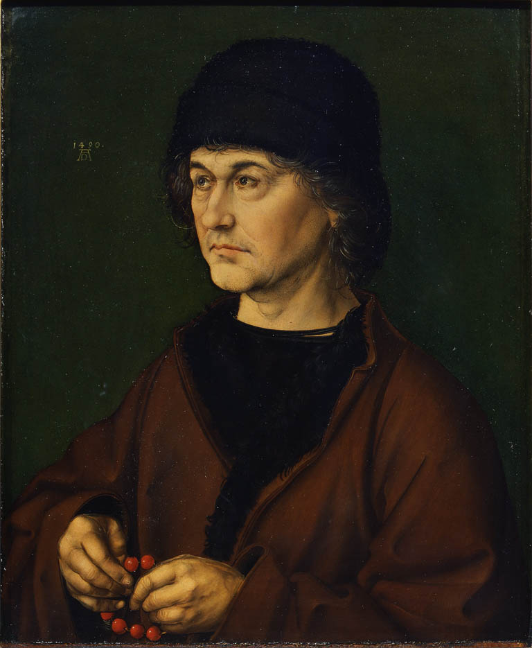 Portrait of Albrecht Dürer the Elder (1490)