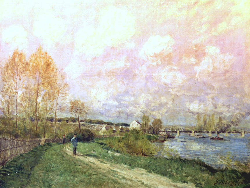 Eté à Bougival (1876)