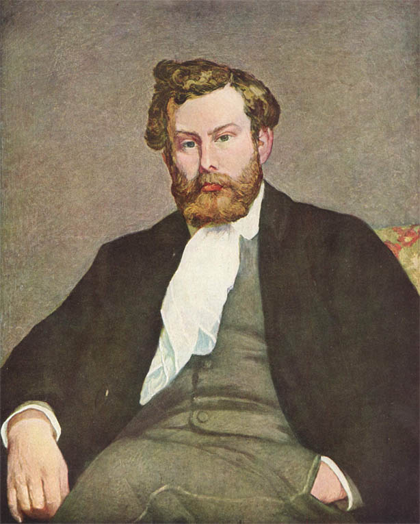 Portrait d'Alfred Sisley (1864)