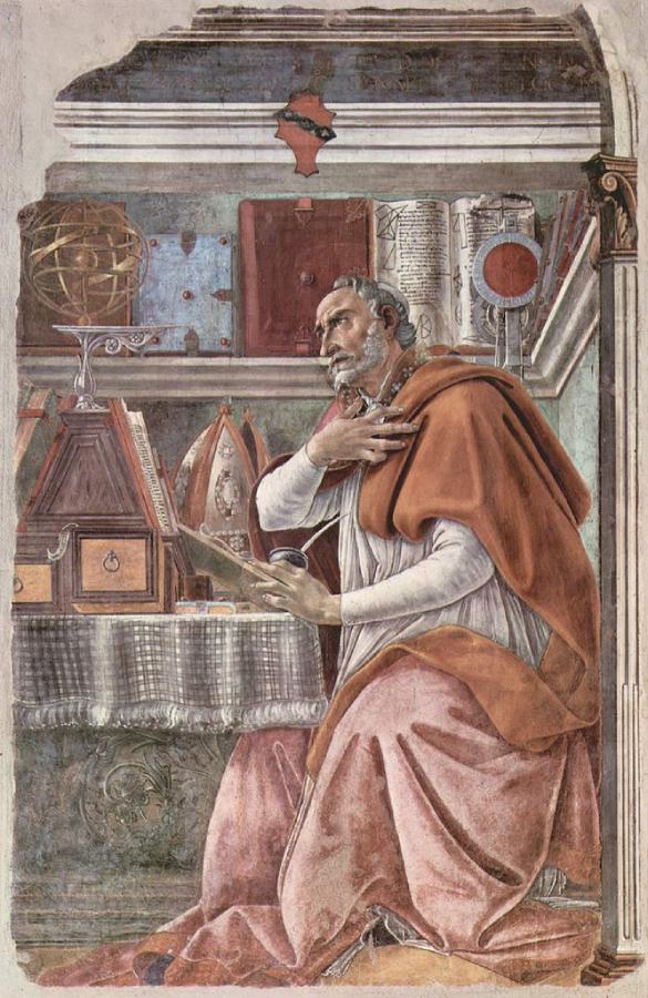 Sant'Agostino nello studio (1480)