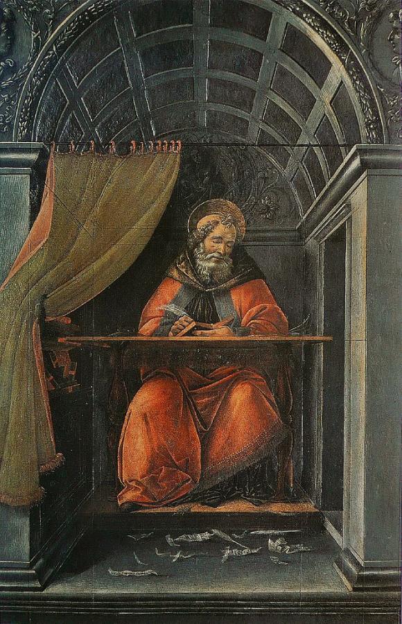 Sant'Agostino nello studio (1490-1494)