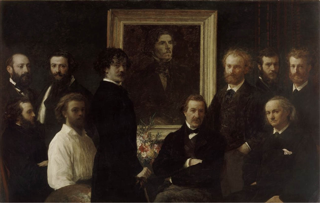 Hommage à Delacroix (1864)