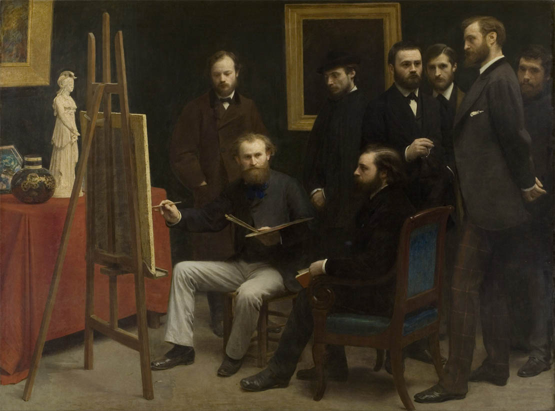 Un atelier aux Batignolles (1870)