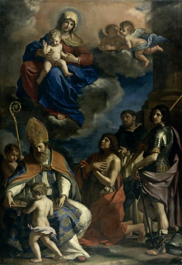 Madonna coi santi protettori di Modena (1651)