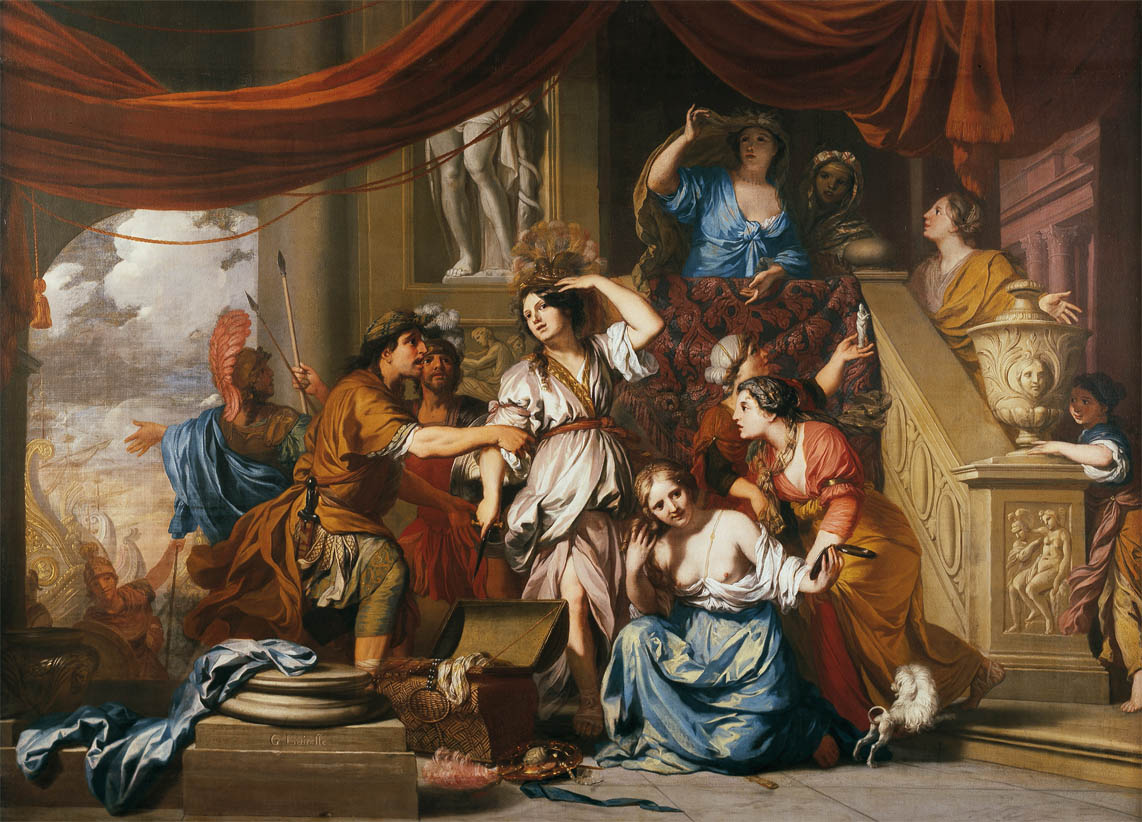 Achilles Discovered among the Daughters of Lycomedes (c 1680)