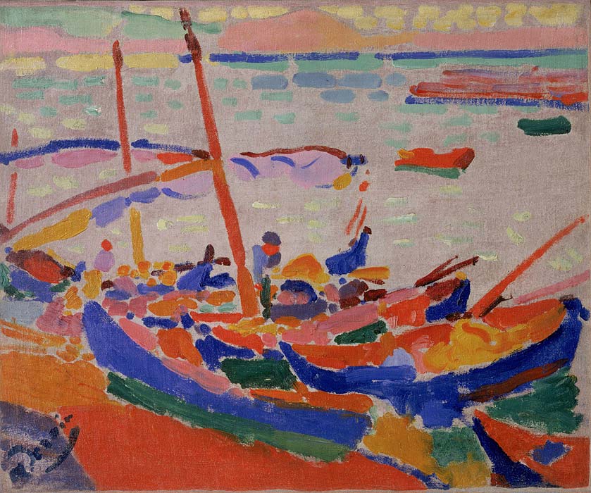 Bateaux de pêche, Collioure (1905)