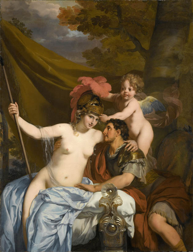 Odysseus and Calypso (c 1680)