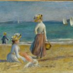Personnes sur la plage (1890)