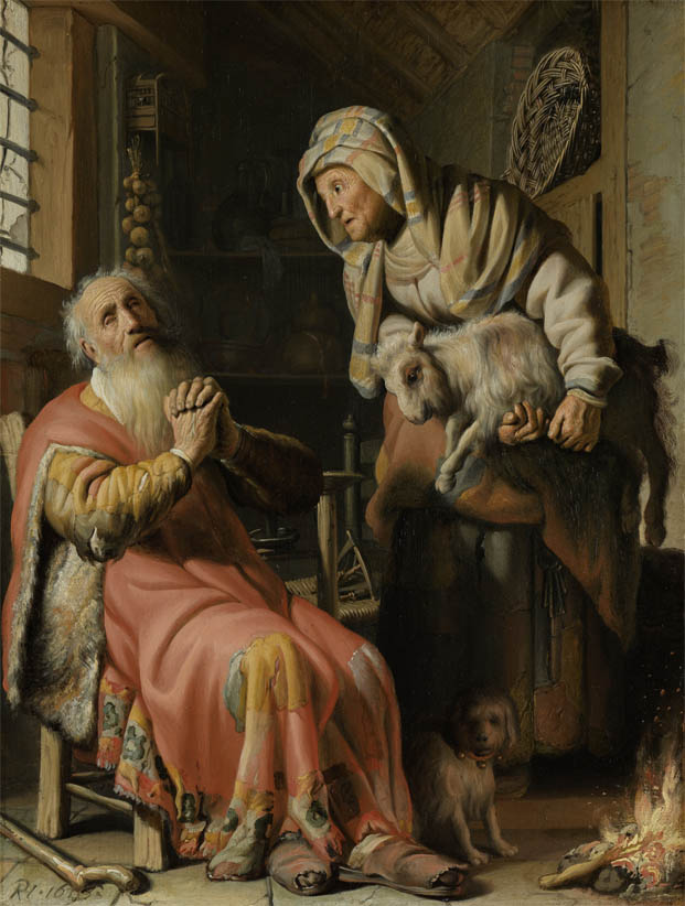 Tobit and Anna with the Kid (1660)