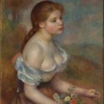 Une jeune fille avec des marguerites (1889)
