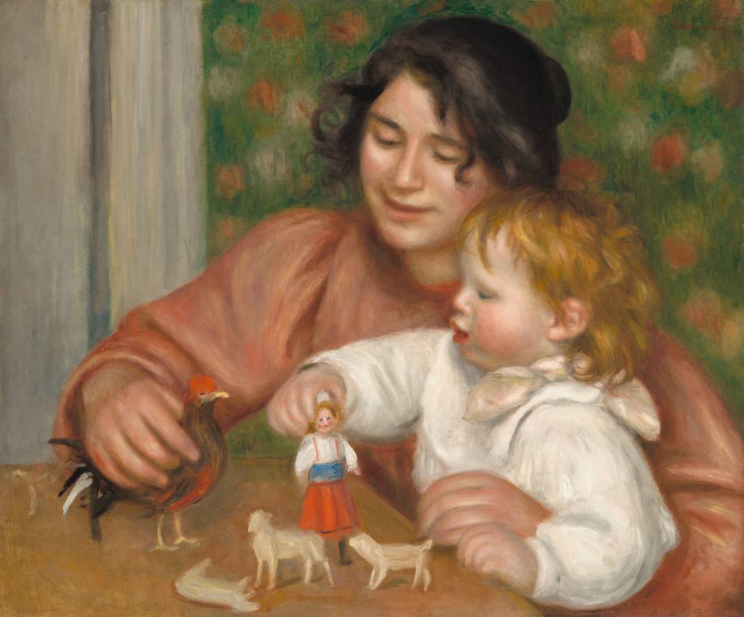 Enfant aux jouets, Gabrielle et Jean (1895-1896)