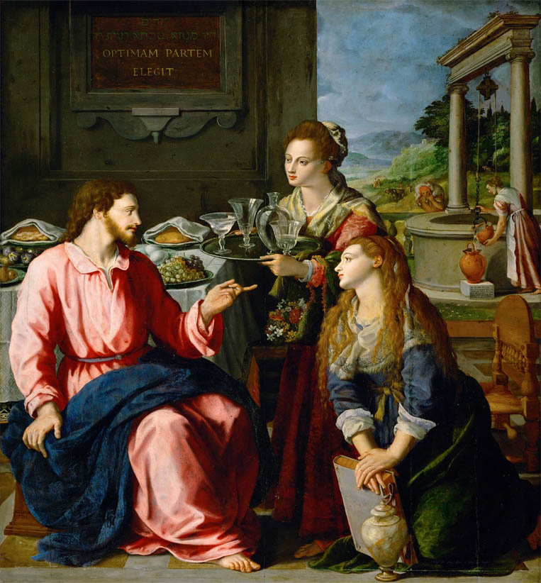 Cristo nella casa di Marta e Maria (1605)