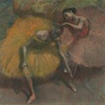 Deux danseuses jaunes et roses (1898)