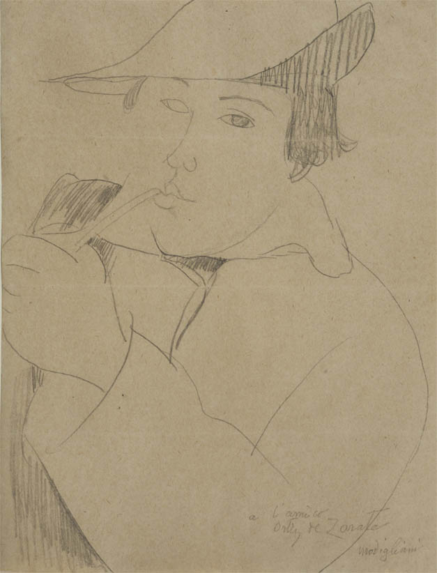 Manuel Ortiz de Zárate by Modigliani
