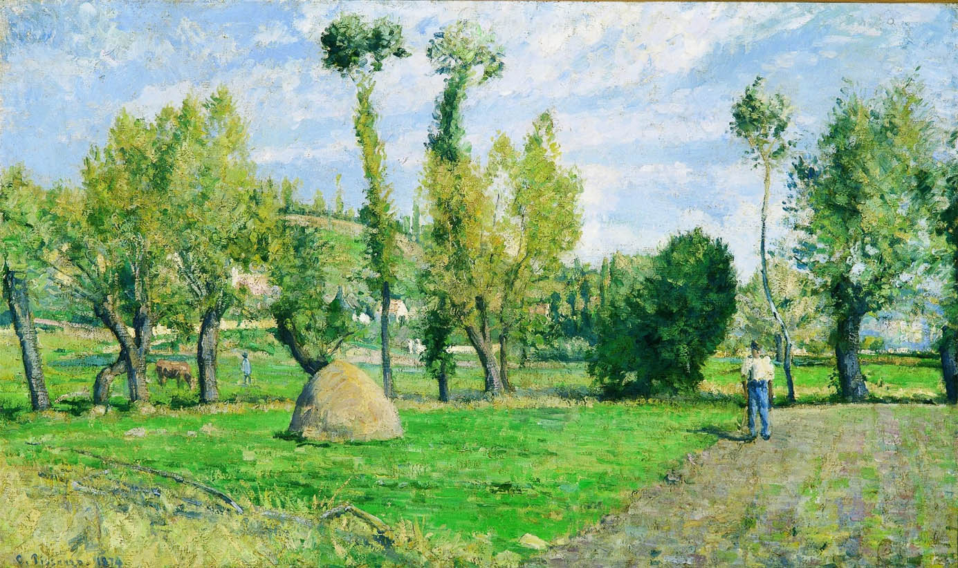 Prairies du Valhermeil près Pontoise (1874)