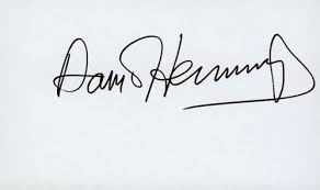David Hemmings-signature