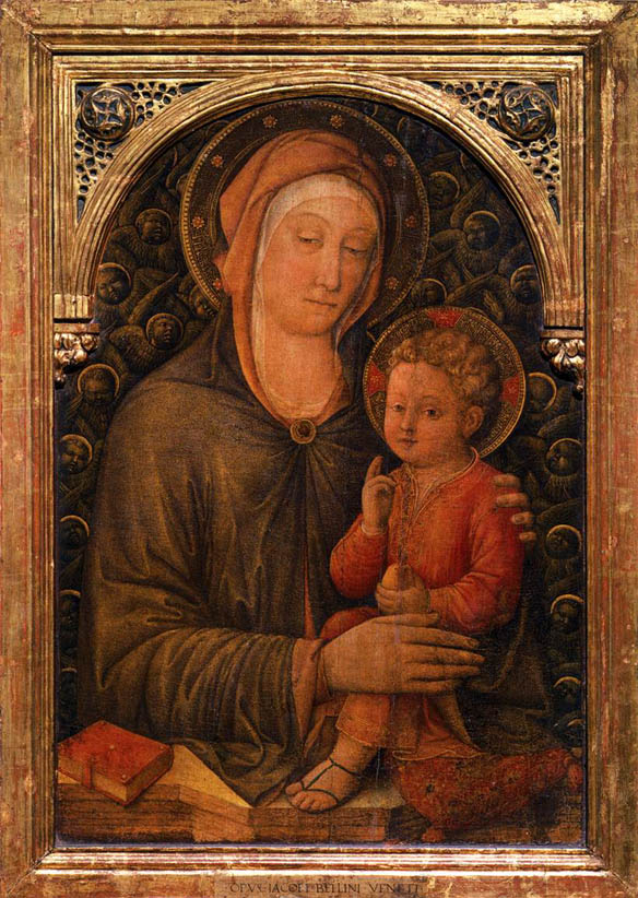 Madonna col Bambino benedicente e cherubini (c.1455) – The Ark of Grace