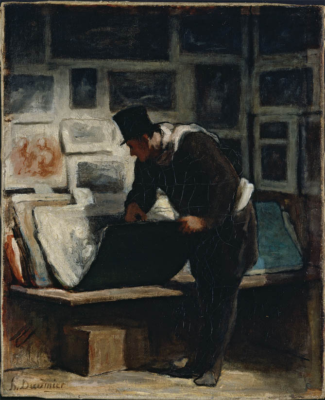 Honoré Daumier The Ark Of Grace 